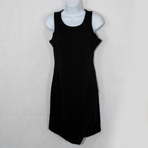 NEW Pink Republic Tank Dress Juniors Small S Black Textured Bodycon Casual M06X
